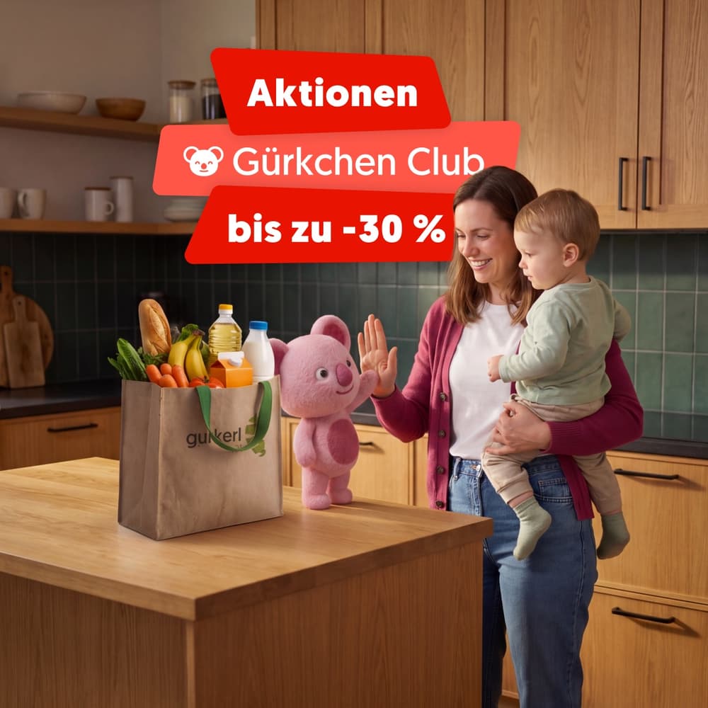 Wöchentliche Rabatte für den Gürkchenclub
