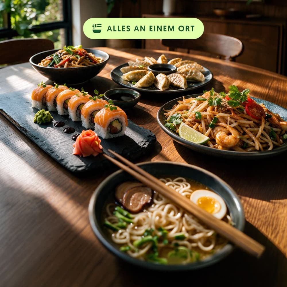 Ramen, Curry, Kimchi und mehr