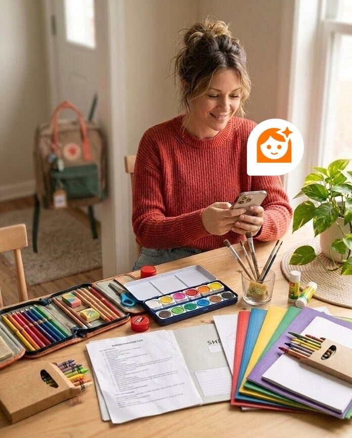 Schulliste hochladen. Fertig.