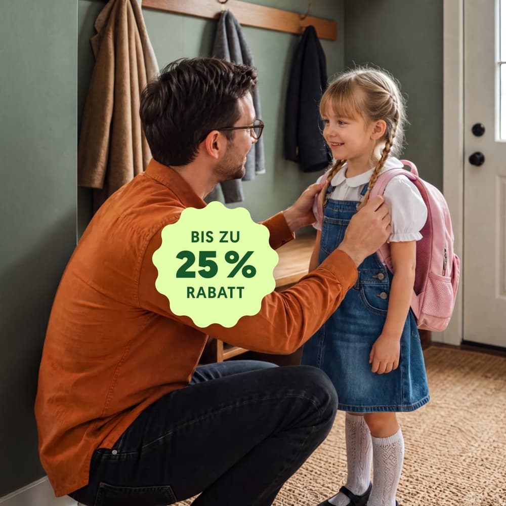 🎒 Schulstart? Einfach abgehakt.