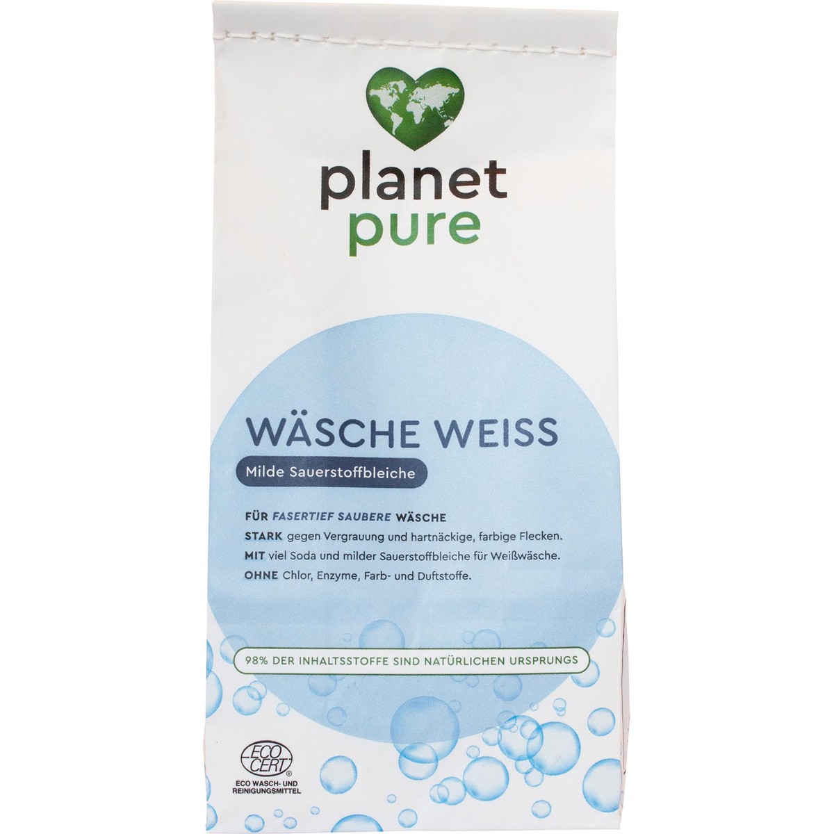 Planet Pure Wäscheweiss Milde Sauerstoffbleiche