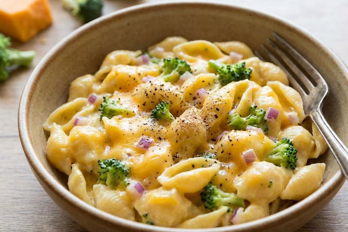 Cremige Käse-Pasta mit Brokkoli | One-Pot-Genuss