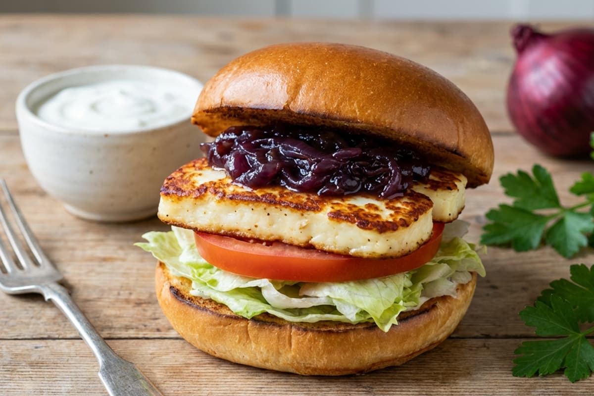Halloumi Burger