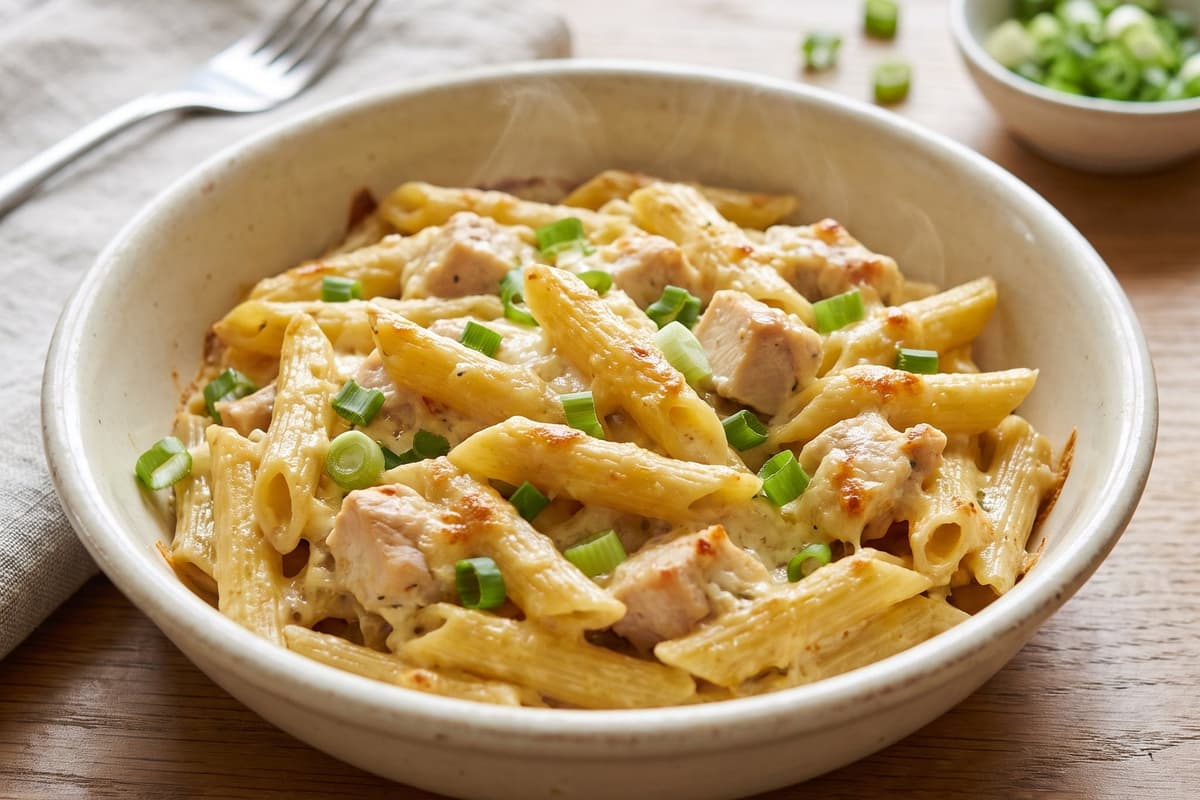 Pasta Bake with Cottage Cheese