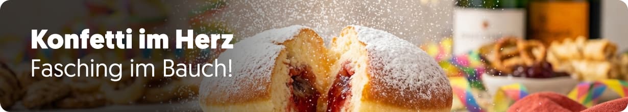 Fasching: Genussvoll durch die Narrenzeit