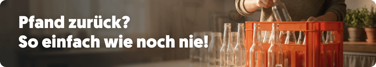 Pfandrückgabe: So einfach wie noch nie