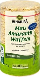 Alnatura BIO Mais-Amaranth-Waffeln mit Rosmarin glutenfrei