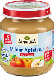 Alnatura BIO mild apple pure