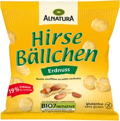 Alnatura BIO Erdnuss Hirse Bällchen glutenfrei