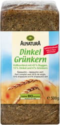 Alnatura BIO Dinkel-Grünkernbrot geschnitten