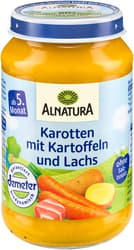 Alnatura BIO Carrots with potatoes and salmon