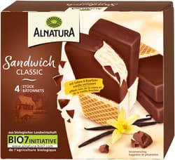 Alnatura BIO sandwich ice cream 4-pack