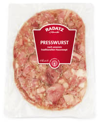 Radatz pressed sausage slices