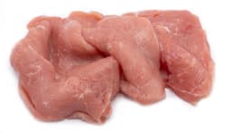 Surschnitzel vom Schwein geschnitten