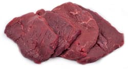 BIO Pasture Beef Schnitzel sliced