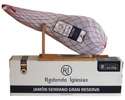 Redondo Iglesias Serrano Gran Reserva im Ganzen mit Halterung und Messer