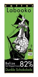 Zotter BIO Labooko 82% Belize "Sail Shipped Cacao"