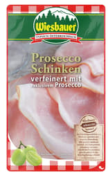 Wiesbauer Proseccoschinken geschnitten