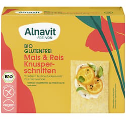 Alnavit Organic Crispy Bread Corn & Rice