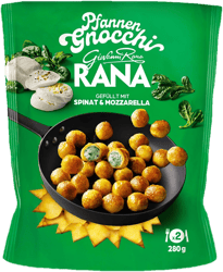 Rana Pfannen Gnocchi Spinat / Mozzarella