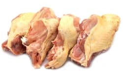 Steirerhuhn soup meat (back with bone)