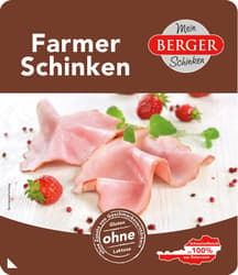 Berger Farmer Schinken geschnitten
