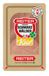 Reiter AMA Schwarzwälder mit Käse geschnitten