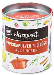 Ehrenwort BIO Paprikapulver edelsüß aus Ungarn