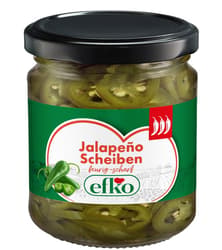 Efko Jalapenos in Scheiben