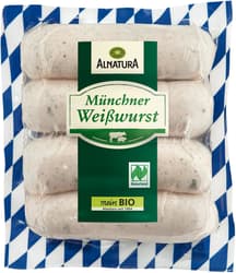 Alnatura BIO Munich white sausage