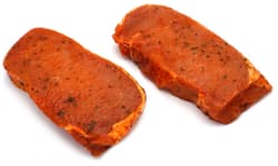 Berger Karree Steak mariniert