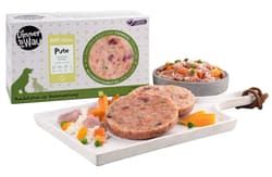 Dinner for Wau BARF Menü Pute vital (tiefgekühlt)