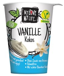 MyLove-MyLife BIO Kokos-Joghurtalternative Vanille