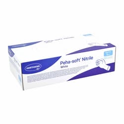 Hartmann Einmal-Handschuh Peha-soft® nitrile white puderfrei S, Apothekenpackung