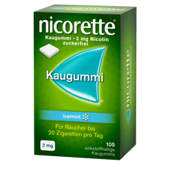 Nicorette Icemint 2 mg - Chewing gum for smoking cessation