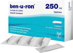 Ben-u-ron 250 mg suppositories
