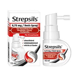 Strepsils 8.75 mg/dose Spray for use in the oral cavity, solution