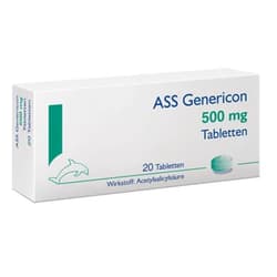 ASS Genericon 500 mg tablets