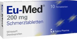 Eu-Med 200 mg pain tablets