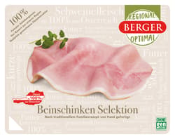 Berger AMA Beinschinken Selektion geschnitten