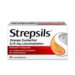 Strepsils Orange sugar-free 8.75 mg lozenges