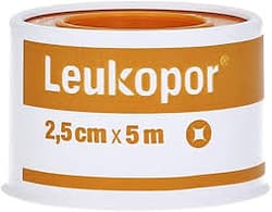 LEUKOPOR 5m x 2.5cm white