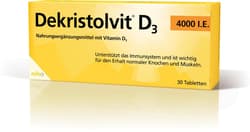 Dekristol Vit D3 4000 I.E. Tbl