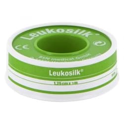 LEUKOSILK 5m x 1.25cm weiß