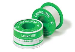 LEUKOSILK 5m x 2.5cm white