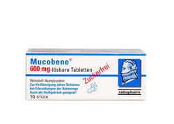Mucobene 600 mg - dissolvable tablets