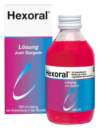 Hexoral solution for gargling
