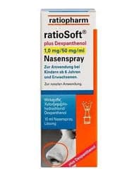 ratioSoft plus Dexpanthenol 1,0 mg/50 mg/ml Nasenspray