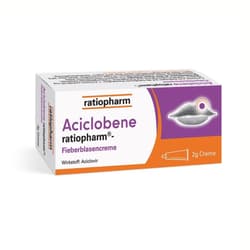 Aciclobene "ratiopharm" - fever blister cream