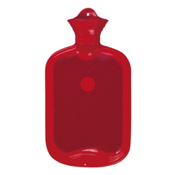 Apofit Wärmeflasche Gummi 2L rot